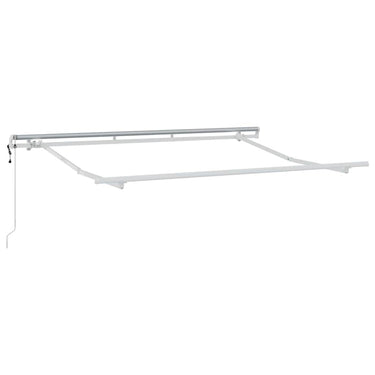 Vidaxl zijde frame wit 3 x 2 m metaal