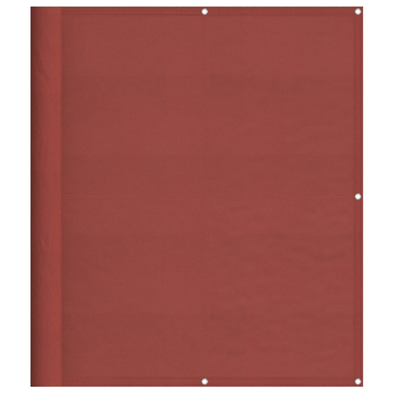 Load image into Gallery viewer, Vidaxl balkonscherm terracotta 120x700 cm 100% polyester oxford
