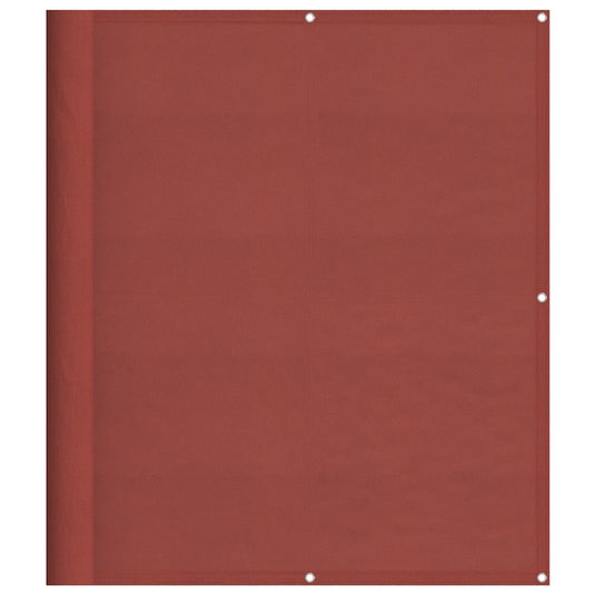 Vidaxl balkonscherm terracotta 120x800 cm 100% polyester oxford