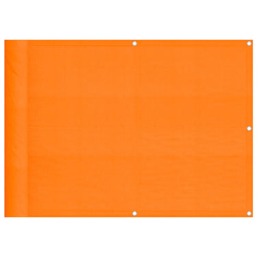 Vidaxl balkonscherm oranje 75x800 cm 100% polyester oxford