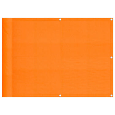 Vidaxl balkonscherm oranje 75x1000 cm 100% polyester oxford