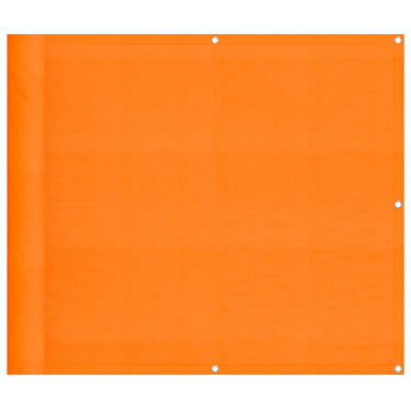Vidaxl balkonscherm oranje 90x800 cm 100% polyester oxford