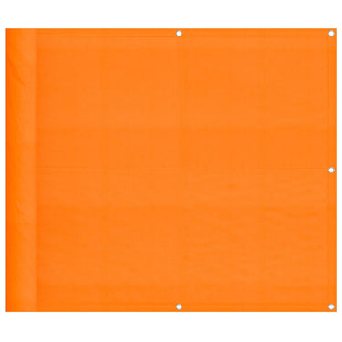 Vidaxl balkonscherm oranje 90x1000 cm 100% polyester oxford
