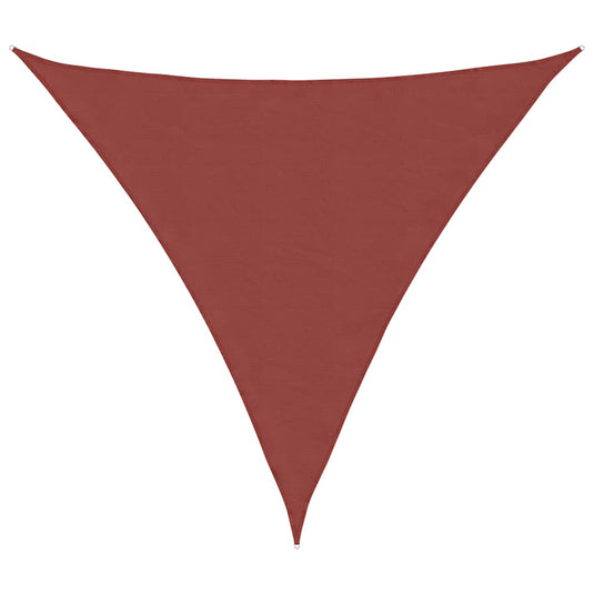 Vidaxl zonneschermzeil terracotta 2x2x2 m 100% polyester oxford
