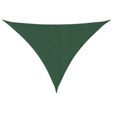 Vidaxl schaduwdoek donkergroen 7x5x5 m 100% polyester oxford