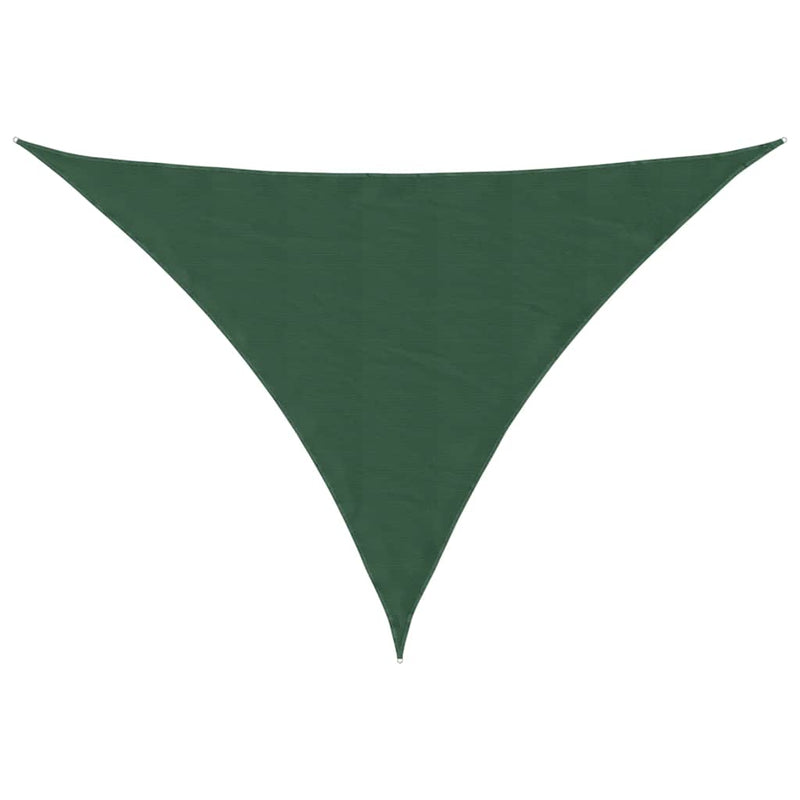 Load image into Gallery viewer, Vidaxl schaduwdoek donkergroen 7x5x5 m 100% polyester oxford
