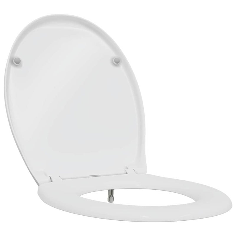 Load image into Gallery viewer, Vidaxl toiletzitting wit 47 x 37 x 4 cm duroplast

