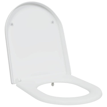 Vidaxl toiletzitting wit 49 x 36 x 4 cm duroplast