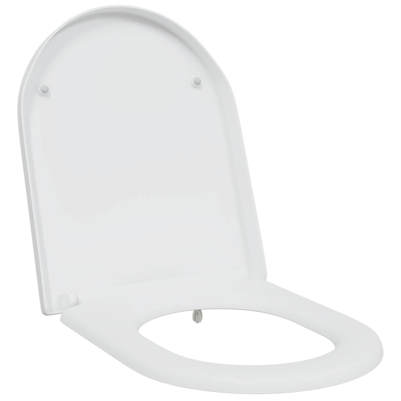 Load image into Gallery viewer, Vidaxl toiletzitting wit 49 x 36 x 4 cm duroplast
