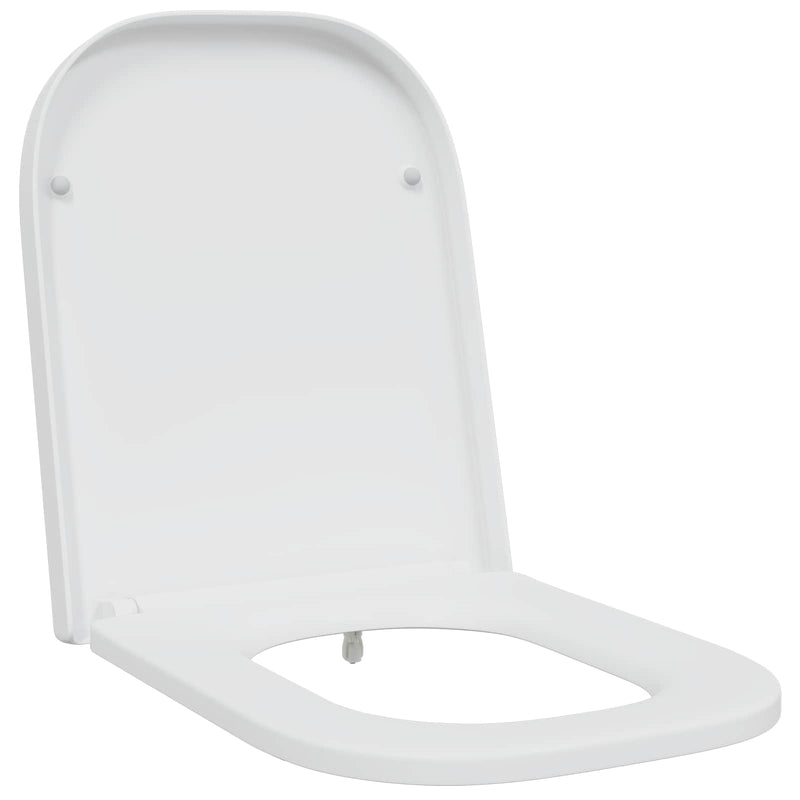 Load image into Gallery viewer, Vidaxl toiletzitting wit 47,5 x 35 x 3,6 cm duroplast
