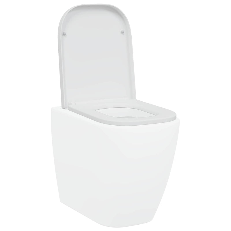 Load image into Gallery viewer, Vidaxl toiletzitting wit 47,5 x 35 x 3,6 cm duroplast

