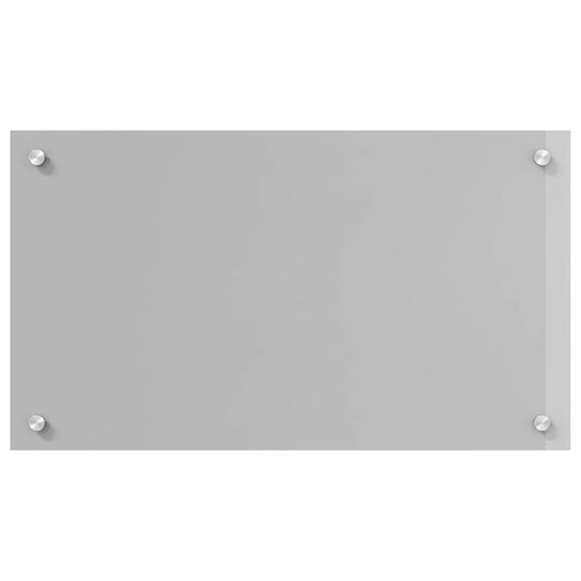 Vidaxl keuken spatscherm lichtgrijs 70 x 40 cm gehard glas