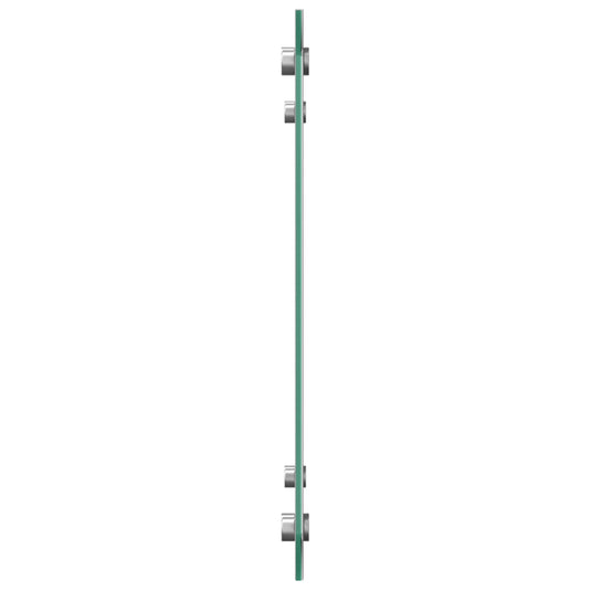 Vidaxl keuken spatscherm lichtgrijs 70 x 40 cm gehard glas
