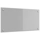 Vidaxl keuken spatscherm lichtgrijs 80 x 40 cm gehard glas