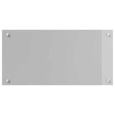 Vidaxl keuken spatscherm lichtgrijs 80 x 40 cm gehard glas