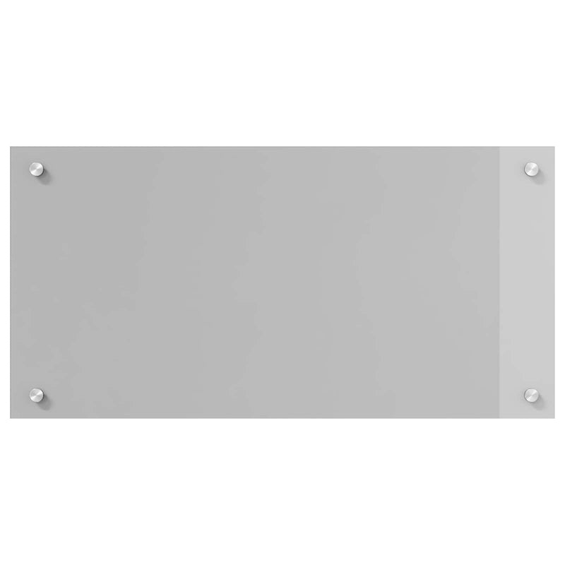 Load image into Gallery viewer, Vidaxl keuken spatscherm lichtgrijs 80 x 40 cm gehard glas
