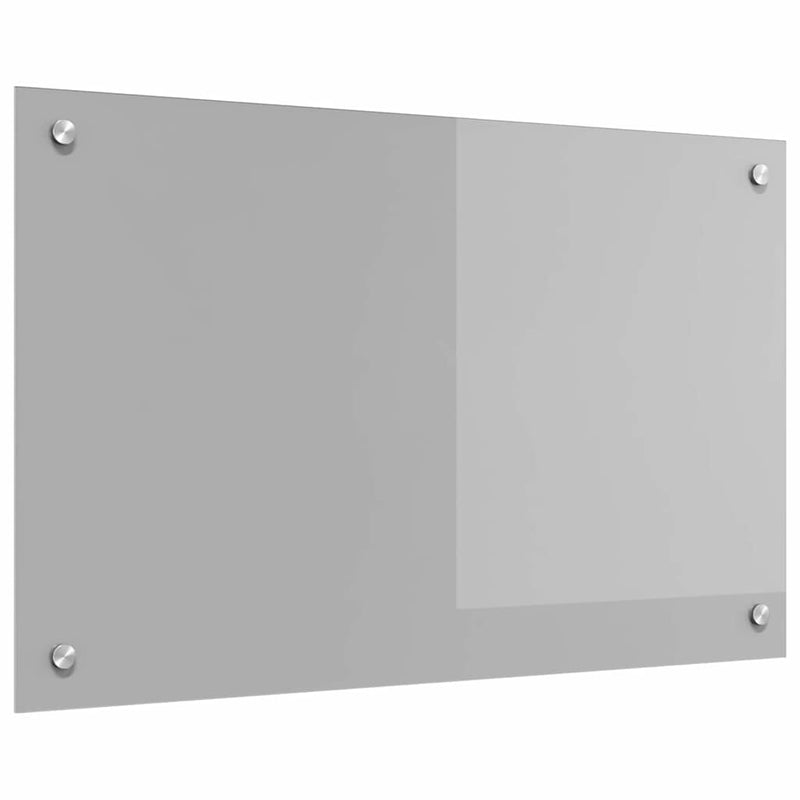 Load image into Gallery viewer, Vidaxl keuken spatscherm lichtgrijs 80 x 50 cm gehard glas
