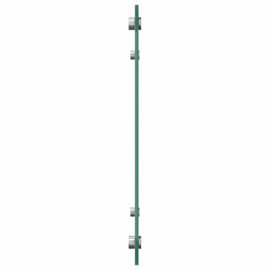 Vidaxl keuken spatscherm lichtgrijs 90 x 40 cm gehard glas