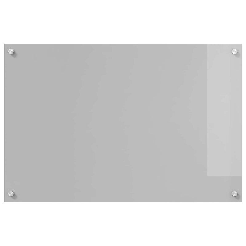 Load image into Gallery viewer, Vidaxl keuken spatscherm lichtgrijs 90 x 60 cm gehard glas
