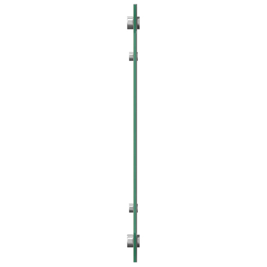 Vidaxl keuken spatscherm lichtgrijs 100 x 40 cm gehard glas
