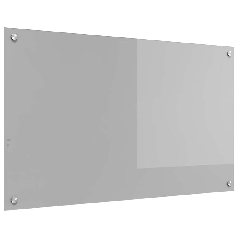Load image into Gallery viewer, Vidaxl keuken spatscherm lichtgrijs 100 x 60 cm gehard glas
