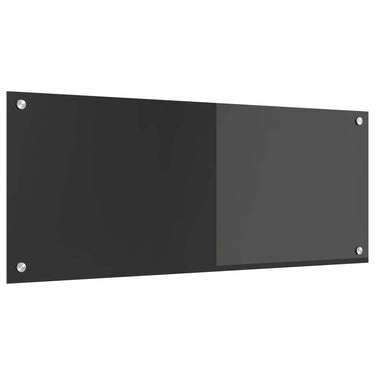 Vidaxl keuken spatscherm donkergrijs 100 x 40 cm gehard glas