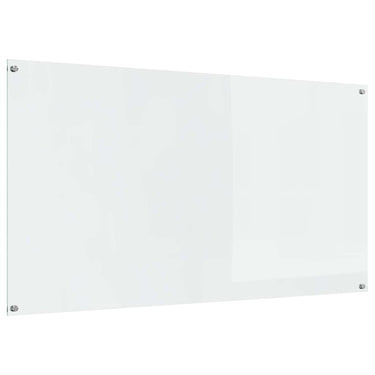Vidaxl keuken spatscherm doorzichtig 110 x 60 cm gehard glas