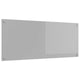 Vidaxl keuken spatscherm lichtgrijs 120 x 50 cm gehard glas