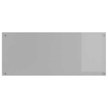 Vidaxl keuken spatscherm lichtgrijs 120 x 50 cm gehard glas