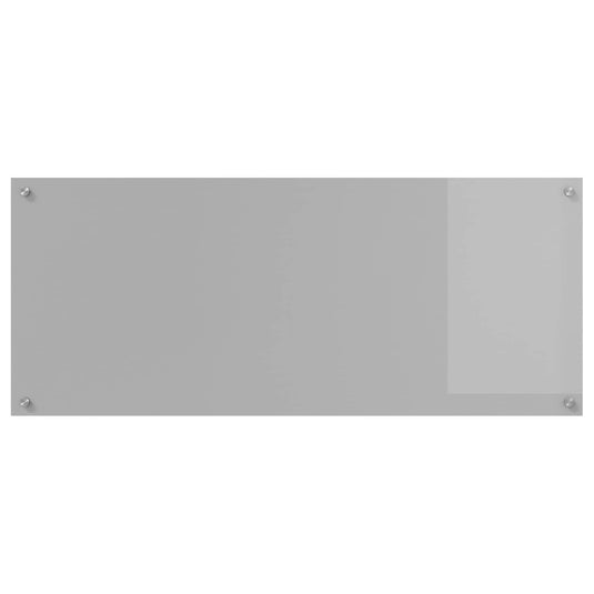 Vidaxl keuken spatscherm lichtgrijs 120 x 50 cm gehard glas