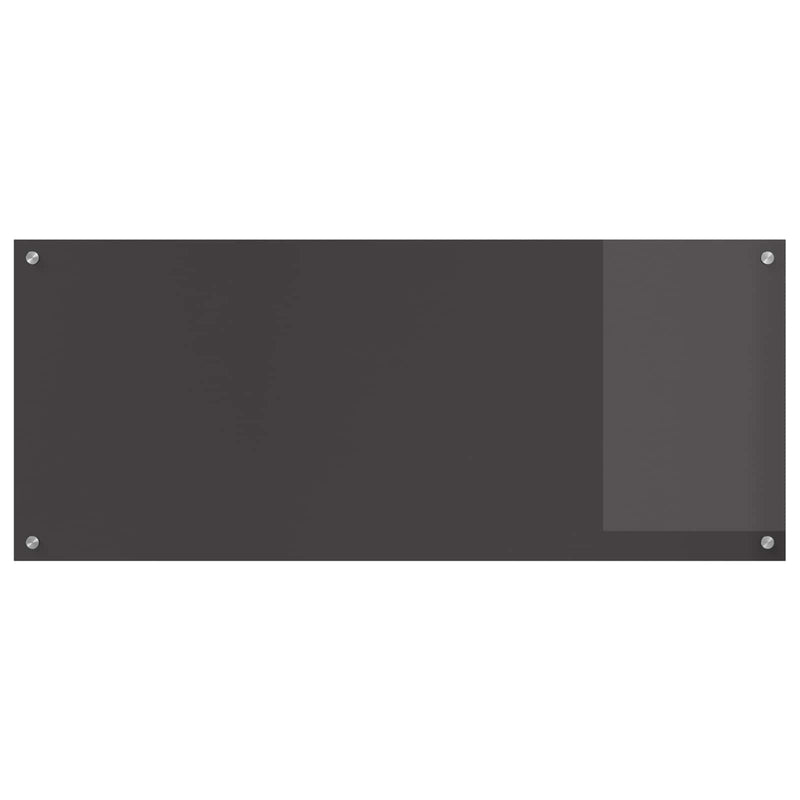 Load image into Gallery viewer, Vidaxl keuken spatscherm donkergrijs 120 x 50 cm gehard glas
