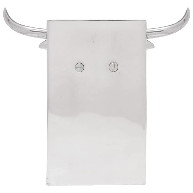 Load image into Gallery viewer, Vidaxl boekensteunen 2 pcs zilver 21,5 x 15,5 x 20 cm aluminium
