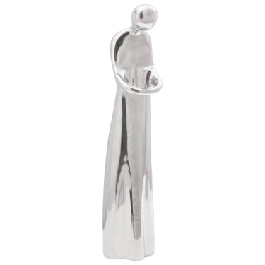 Vidaxl sculptuur zilver 10 x 16 x 49 cm aluminium