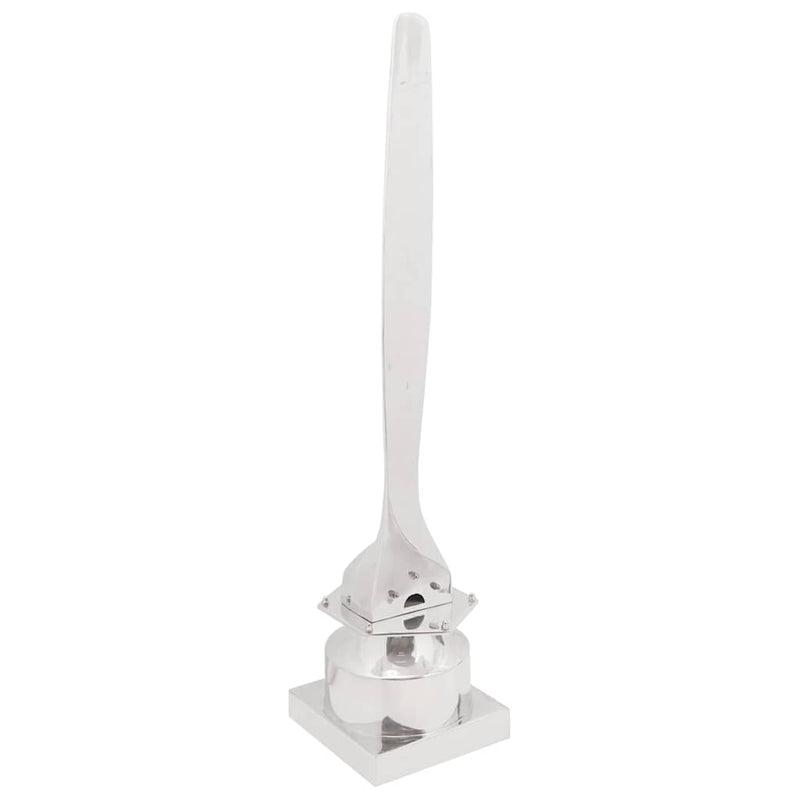 Load image into Gallery viewer, Vidaxl sculptuur zilver 26 x 26 x 110 cm aluminium

