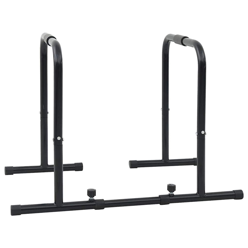 Load image into Gallery viewer, Vidaxl dip bar zwart 116 x 66 x 74,5 cm gepoedercoat staal
