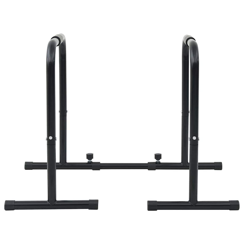 Load image into Gallery viewer, Vidaxl dip bar zwart 116 x 66 x 74,5 cm gepoedercoat staal

