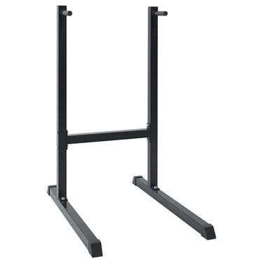 Vidaxl dip station zwart 103.5 x 66.5 x 121.5 cm gepoedercoat staal