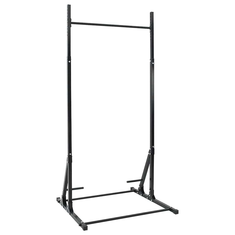 Load image into Gallery viewer, Vidaxl optrekstang station zwart 100,5 x 102 x 234,5 cm
