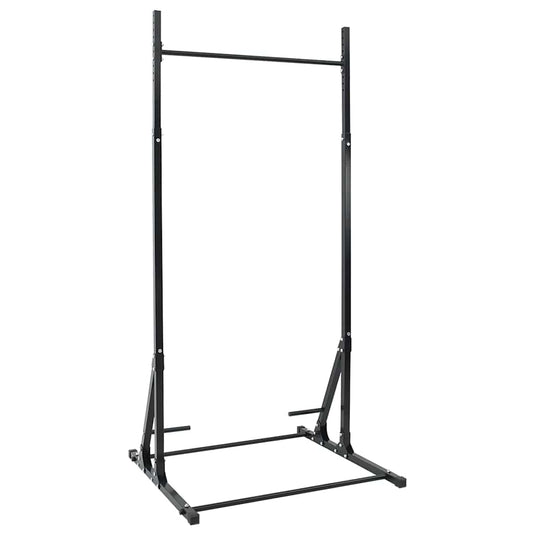 Vidaxl optrekstang station zwart 100,5 x 102 x 234,5 cm
