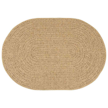 Vidaxl vloerkleed zizur bruin 170 x 120 cm polypropyleen