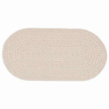Vidaxl vloerkleed zizur crème 150 x 80 cm polypropyleen