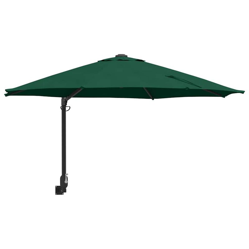 Load image into Gallery viewer, Vidaxl tuinparasol groen 248 x 248 x 148 cm polyester en staal
