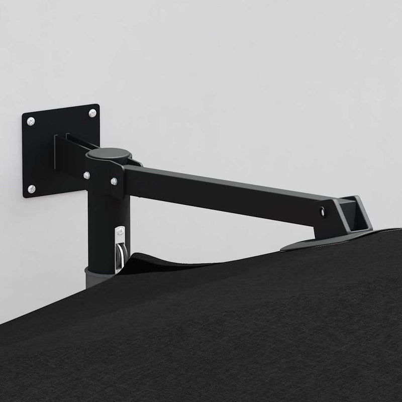 Load image into Gallery viewer, Vidaxl tuinparasol zwart 248 x 248 x 148 cm polyester en staal
