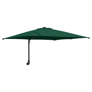 Vidaxl tuinparasol groen 248,5 x 247,5 x 160 cm polyester en staal