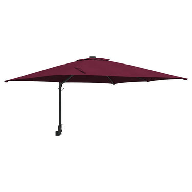 Vidaxl tuinparasol bordeaux rood 248,5 x 247,5 x 160 cm