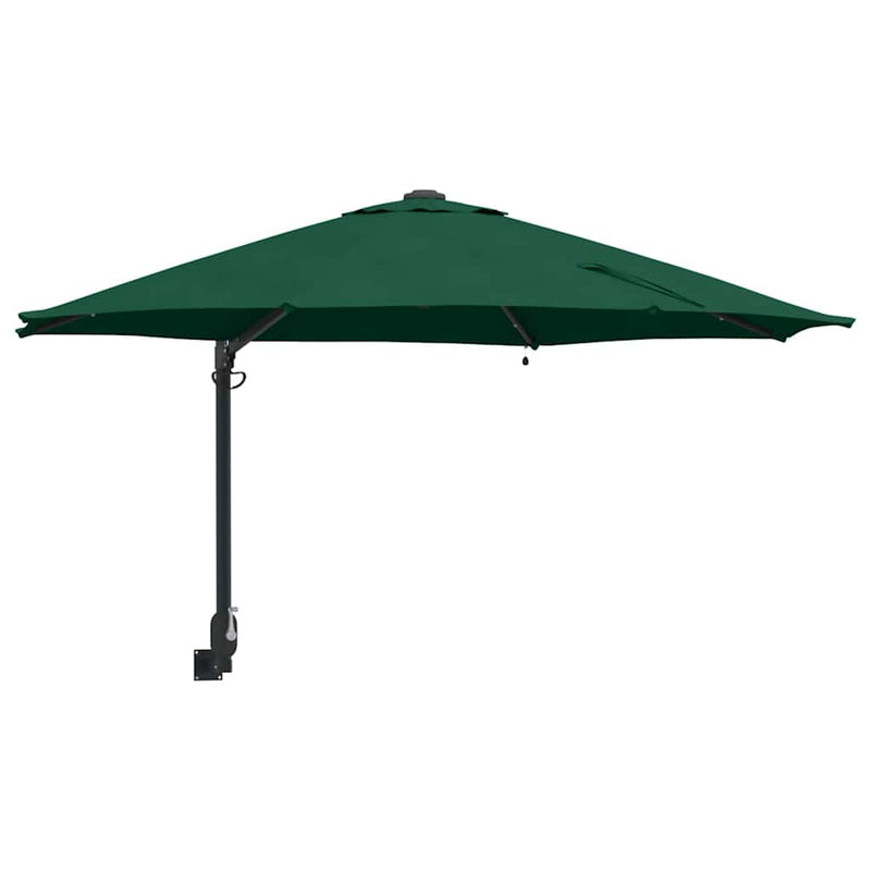 Load image into Gallery viewer, Vidaxl tuinparasol groen 248 x 248 x 148 cm polyester en staal
