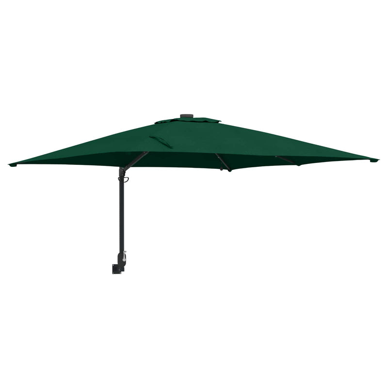 Load image into Gallery viewer, Vidaxl tuinparasol groen 248,5 x 247,5 x 160 cm polyester en staal
