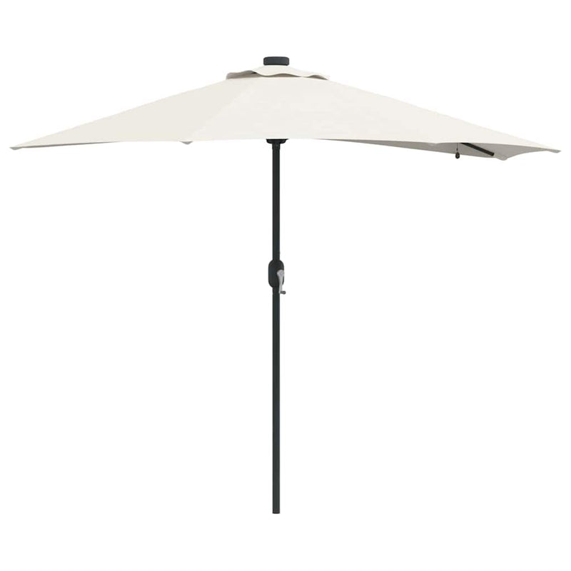 Load image into Gallery viewer, Vidaxl tuinparasol zand 294 x 150 x 223 cm polyester en staal
