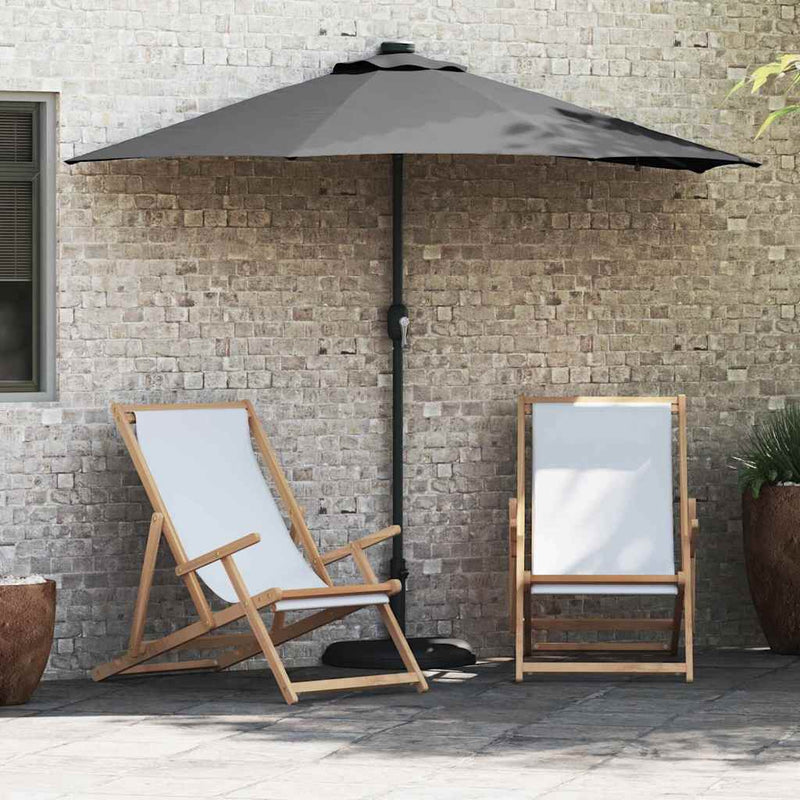Load image into Gallery viewer, Vidaxl tuinparasol antraciet 294 x 150 x 223 cm polyester en staal

