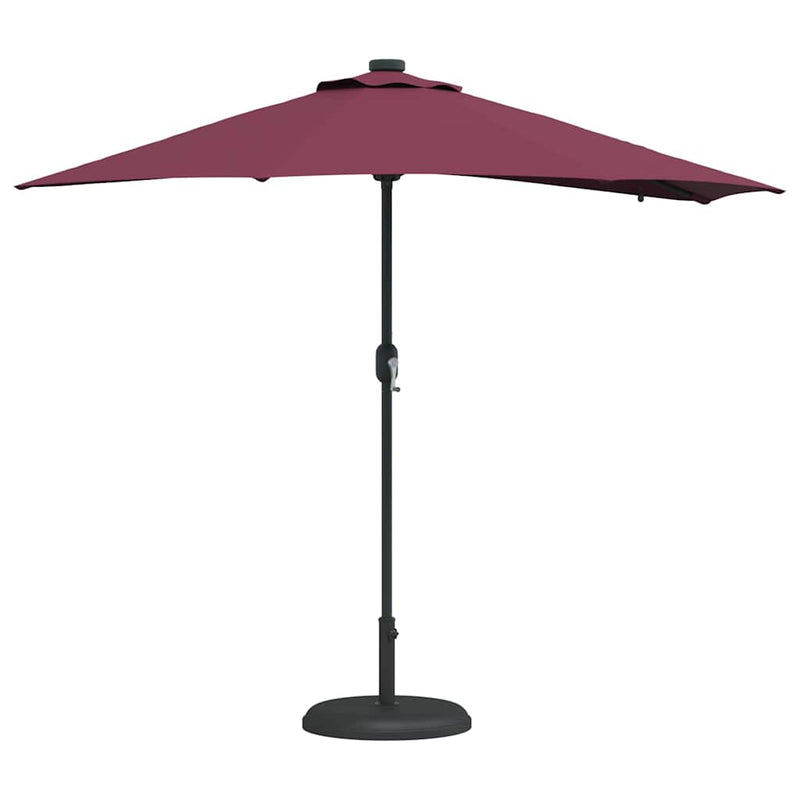 Load image into Gallery viewer, Vidaxl tuinparasol bordeaux rood 294 x 150 x 223 cm polyester en staal
